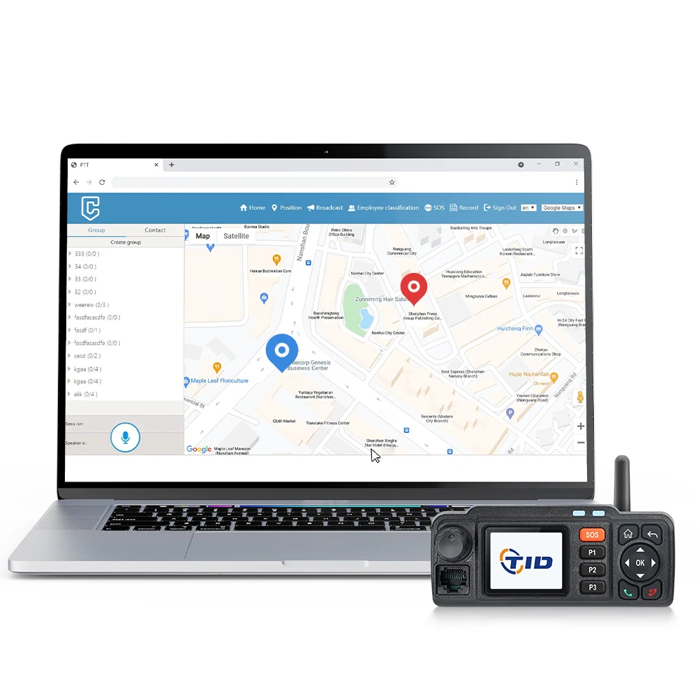 

TD-M6 Professional ptt 4G LTE 3G WCDMA GSM IP car radio walkie-talkie 4g for police