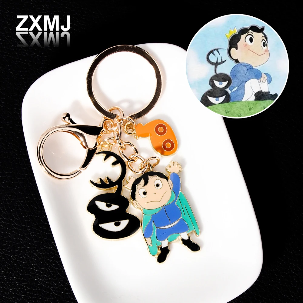 

ZXMJ Cartoon Keychains Fashion Anime Keychain Cos Poji Key Chains Backpack Pendant Anime Peripheral Cute Keychains Accessories