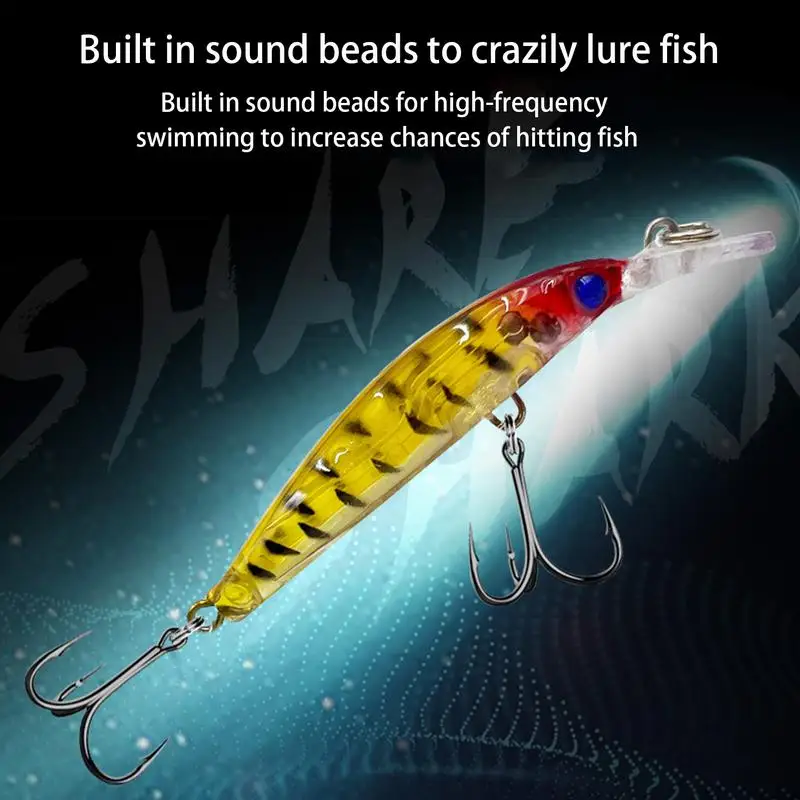 Набор рыболовных приманок 56 шт. рыболовные приманки набор реалистичных для