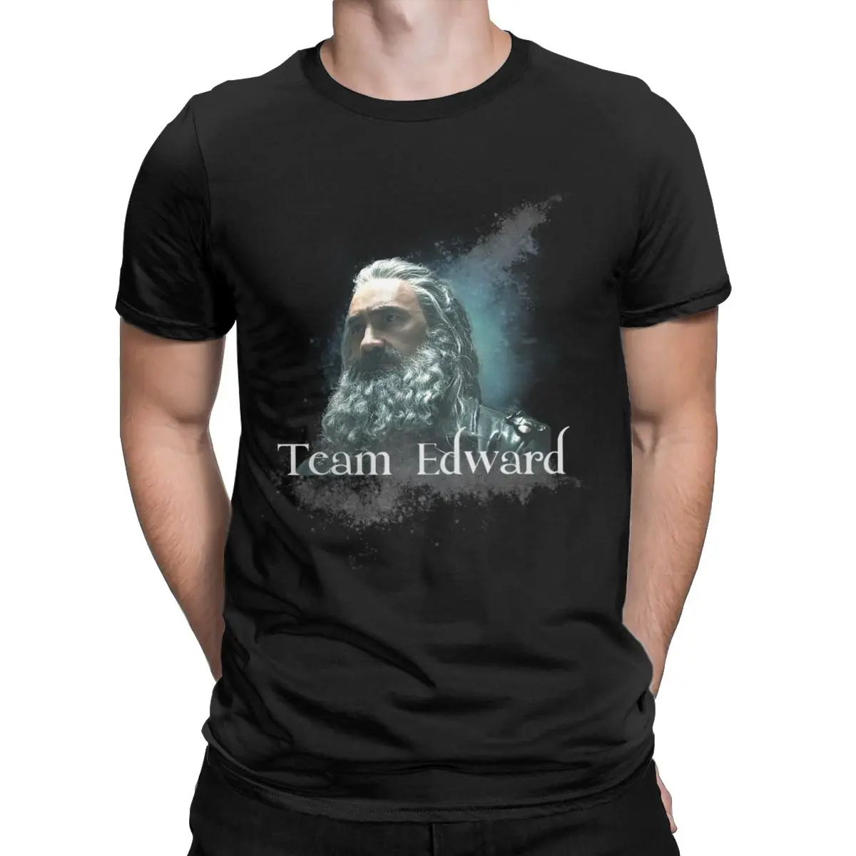

Our Flag Means Death Team Edward (Teach) OFMDt shirt for men Cotton Tops Casual Short Sleeve Round Neck Tee Shirt Gift T-Shirt