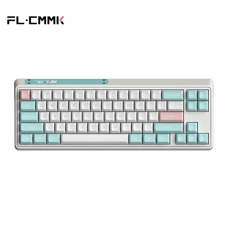 FL·ESPORTS CMK68-SAM Three-Mode Mechanical Keyboard 68 Keys RGB Hot-Swappable 2.4G Wireless Bluetooth Wired Win/Mac/iPad - купить по