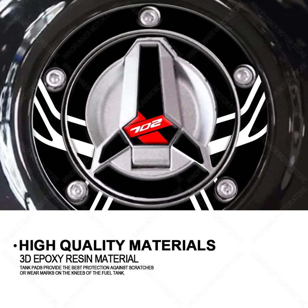 Для TRK 702X TRK702X аксессуары для мотоциклов водостойкая защитная наклейка на бак 3D из