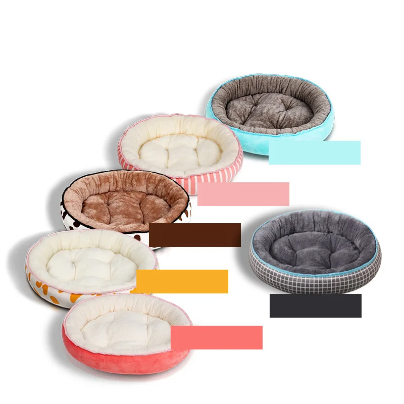 

70Cm Dog Bed Small Medium Dogs Cushion Soft Cotton Winter Basket Warm Sofa House Washable Bed for Dog Accessories Pet Supplies