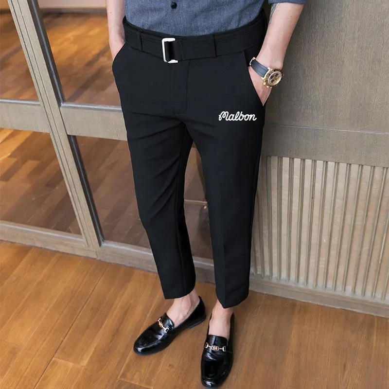 

Мужская одежда для гольфа 2022 весна/лето Спортивные быстросохнущие эластичные брюки с поясом мужские уличные спортивные штаны 9 точек