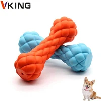 dog chew sounding dog toy molar teeth cleaning rubber bone toy pet toy