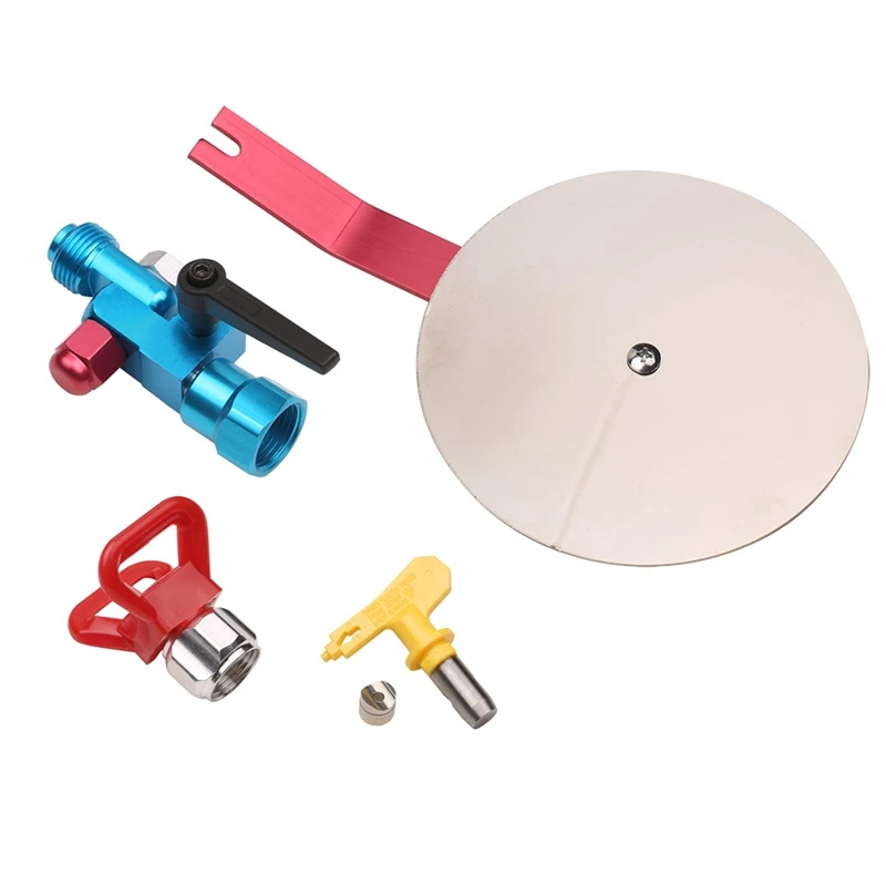 

7/8Inch Universal Spray Guide Accessory Tool For Wagner For Wagner Airless Paint Sprayer With Anti-Splash Baffle 517 Tip