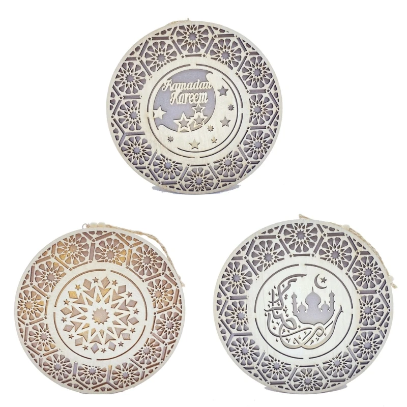 

Eid Mubarak Led Light Hanging Charm New Year Birthday Decoration