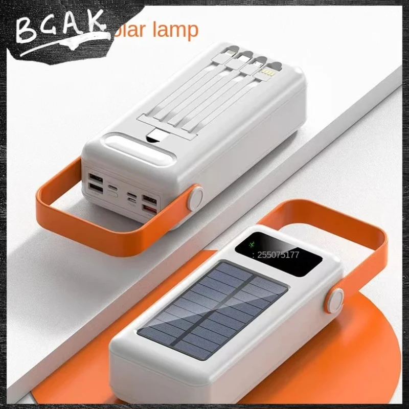 Внешний аккумулятор BCAK с реальной емкостью 100000 мАч быстрая зарядка для прямой