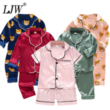 Ljw-conjunto de pijamas para niños y bebés...