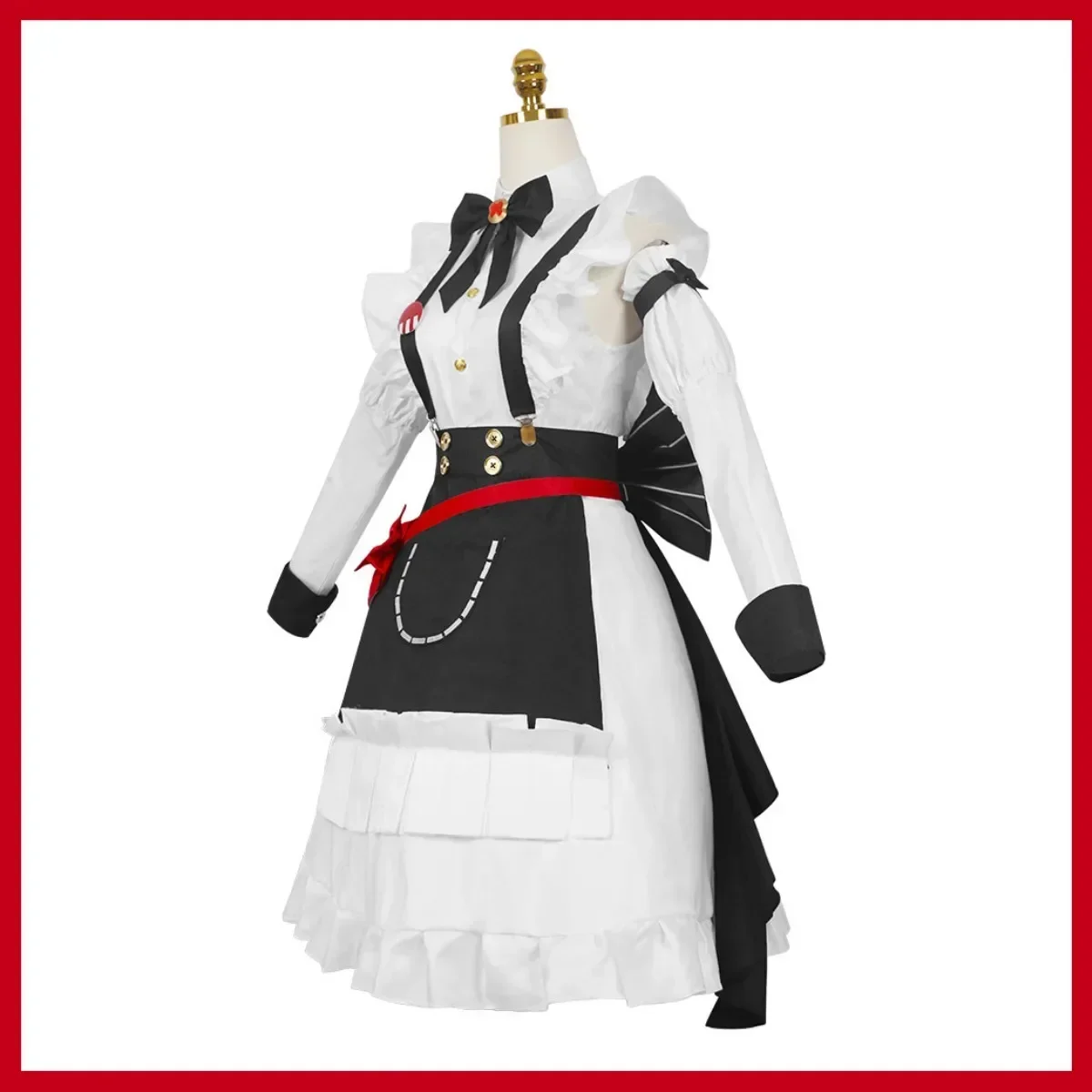 Аниме-игра Honkai Impact 3 Тереза Апокалипсис костюм для косплея парик белая юбка