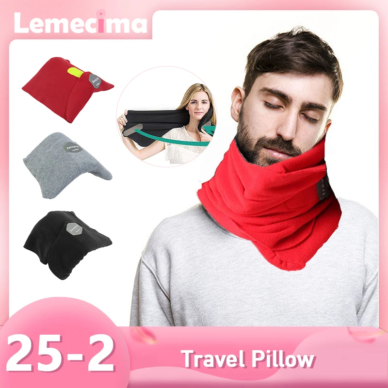 

Removable and Washable Portable Travel Neck Pillow Decompression Pillow Air Pillow Neck Brace Nap Neck Pillow Circumference