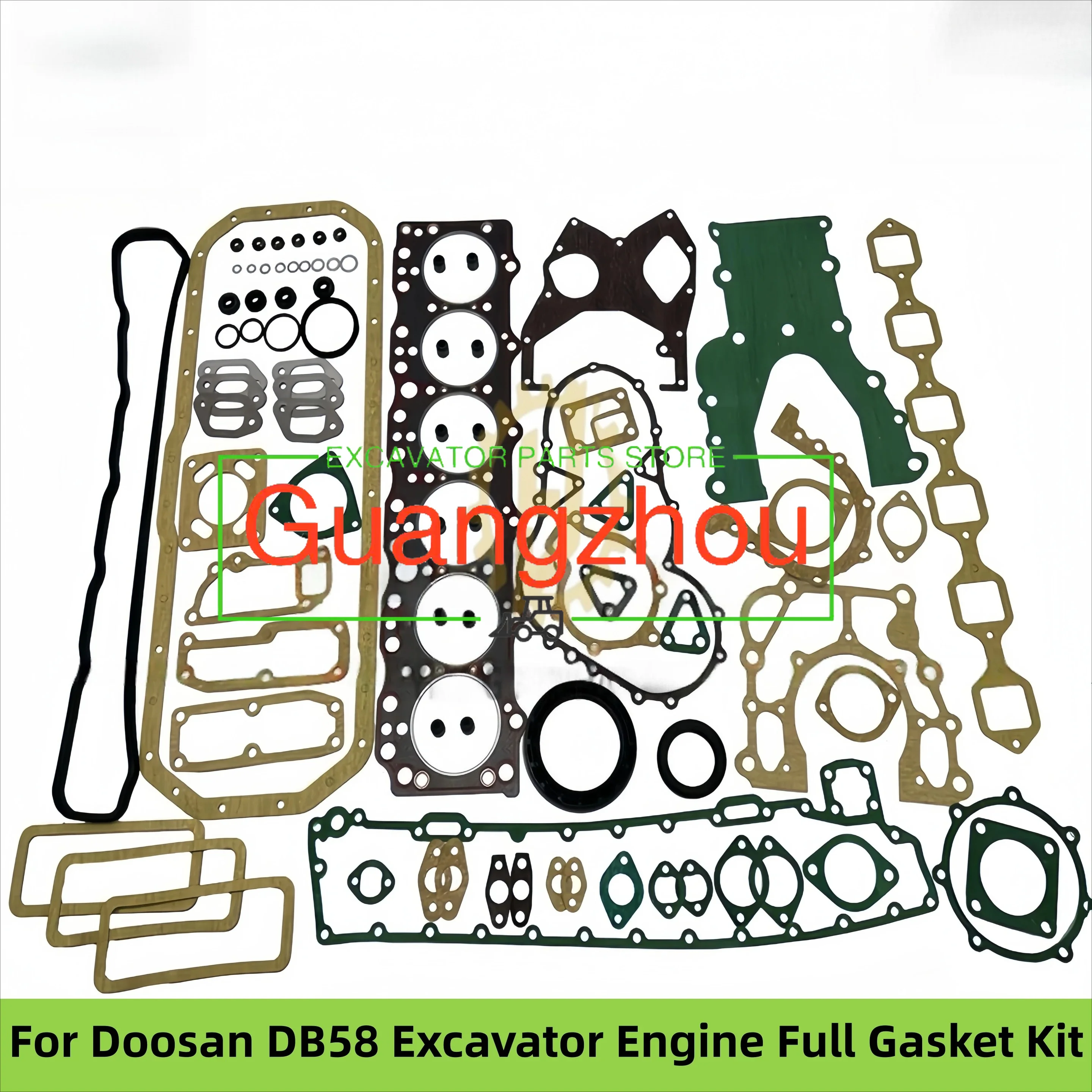 Фото Комплект полных прокладок DH130 DH150 DH215 DH220 DB58T DB58 DB58TIS для экскаваторов DAEWOO DOOSAN №2