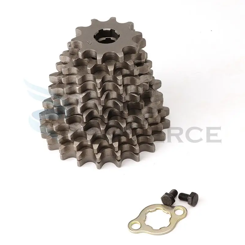 530 # Передняя звездочка двигателя 20 мм для велосипеда Dirt Bike Звездочка 10 11 12 13 14 15 16 17