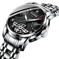 watch swiss imported luminous tourbillon fully automatic mechanical watch hollow out mens watch waterproof watch