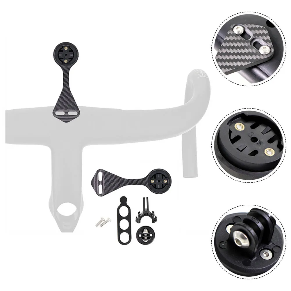 

Bicycle Computer Mount 1 Set Black Replacement Stopwatch Stylish Tool Universal Durable For Gopro Sporting Goods