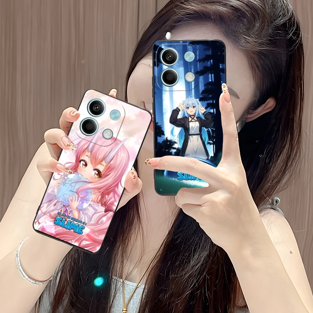 Чехол для мобильного телефона Slime Tensura Rimuru Xiaomi POCO M6 M5 M4 M3 X6 X5 X4 X3 F6 F5 F4 F3 F2 C40 Pro GT 5G