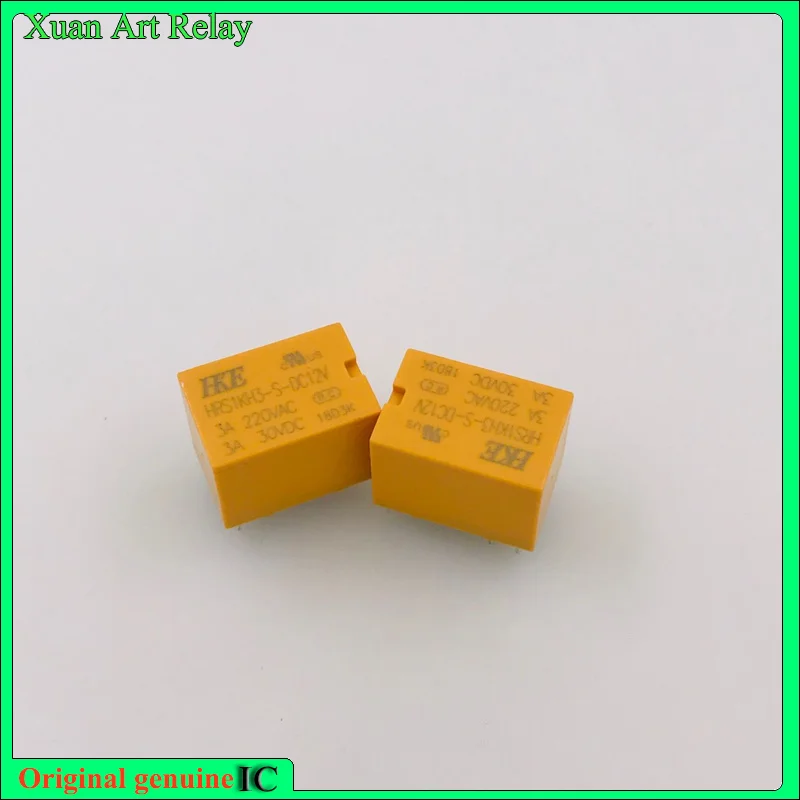 Реле HRS1KH3-S-DC12V Ningbo Huigang HKE набор нормально открытых 4-контактных 3a220vac