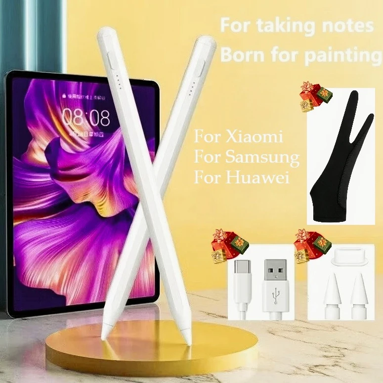 Фото Стилус для Samsung, Xiaomi, Android, без задержки, не требует снятия перчаток, для Samsung Galaxy A9/A9+, Redmi Pad, Huawei №1