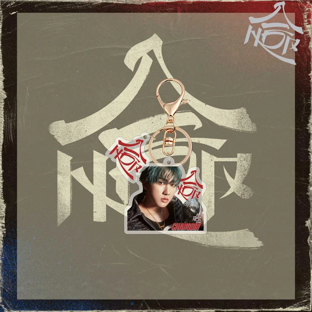 KPOP Idols новый альбом HOP 2 шт./компл. брелок акриловый кулон Felix Hyunjin Seungmin Bangchan Han сумка