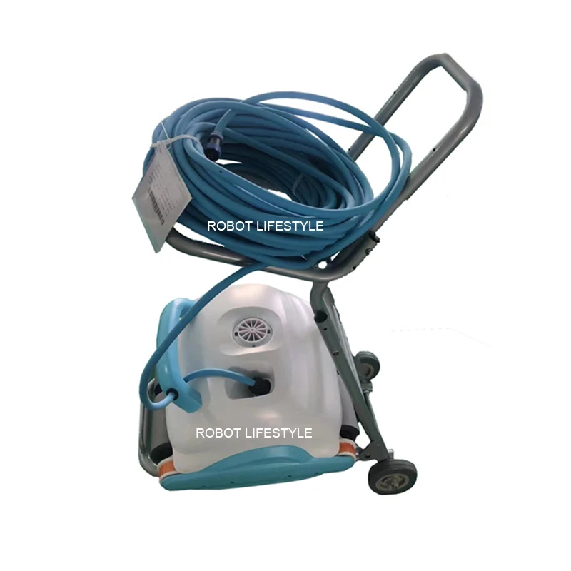 Роботизированный очиститель для бассейна фотоочиститель с тележкой caddy и CE ROHS SGS |