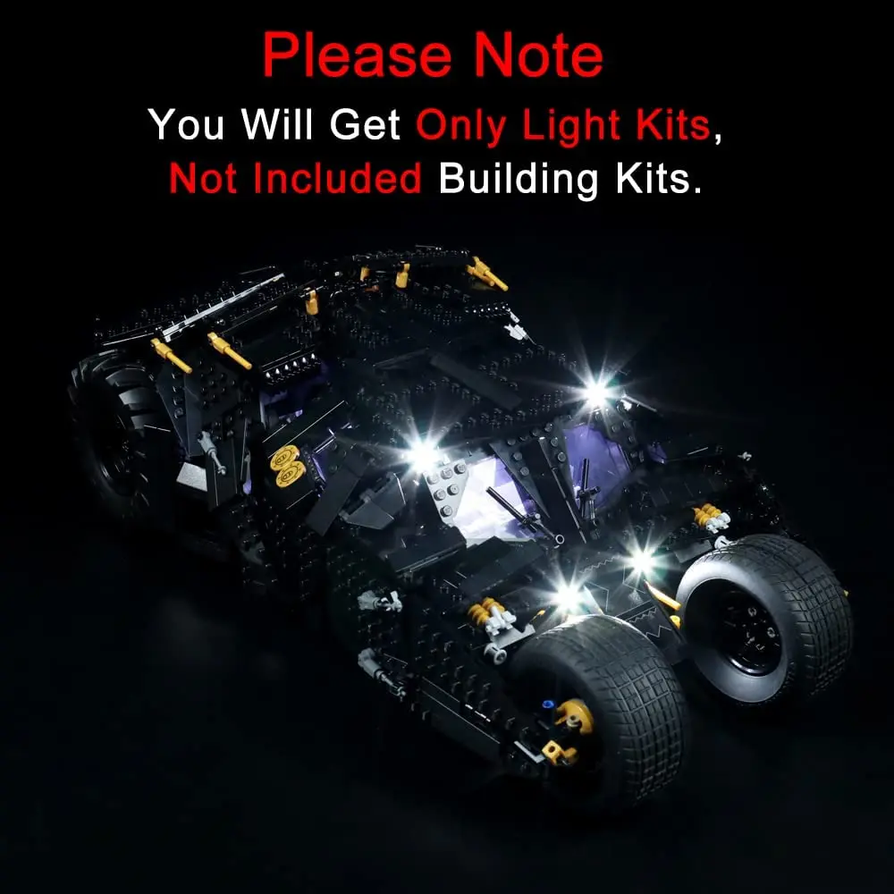 Комплект для подсветки с USB-разъемом конструктора LEGO 76240 (модель в комплект не