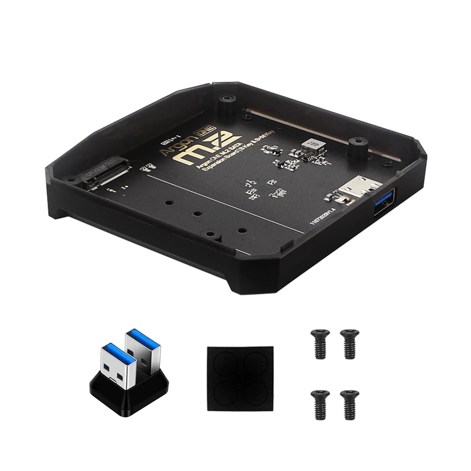 

USB 3.0 Replacement Adapter Base Small With B Key Fast Expansion Board Black SATA SSD Large Storage Capacity 4B