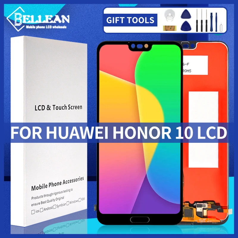 

Catteny 5.84'' COL-L29 Display For Huawei Honor 10 Lcd With Touch Screen Digitizer Assembly Replacement Free Shipping