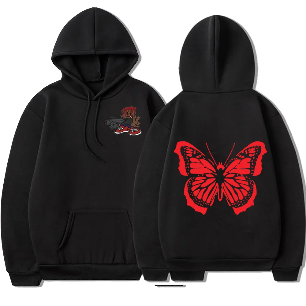 

Rapper Playboi Carti Vintage Hip-Hop Hoodie Men Long Sleeve Pullover Cotton Casual Music Sweatshirts Aesthetic 90S Clothing