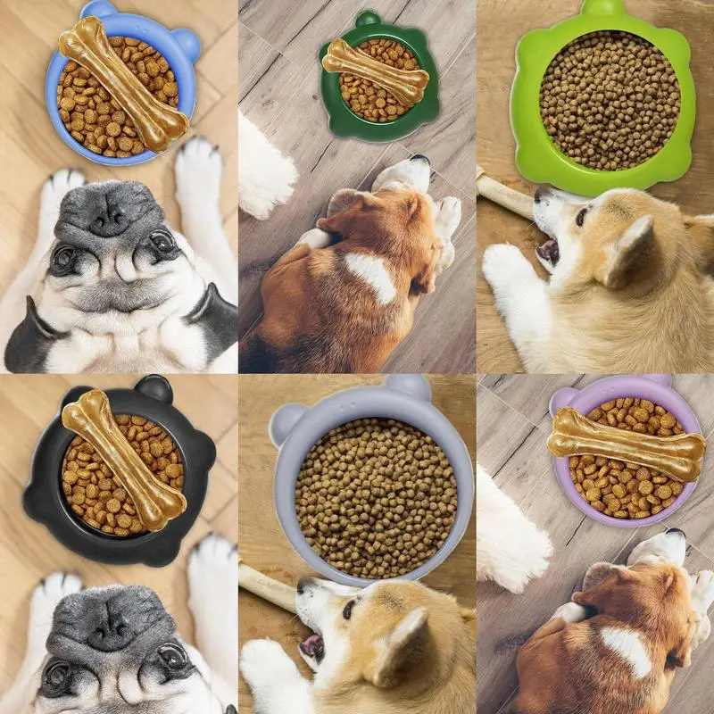 

Pet Slow Food Bowl Small Dog Choke-proof Bowl Non-slip Slow Food Feeder Dog Rice Bowl Pet Supplies Available For Cats And Dogs