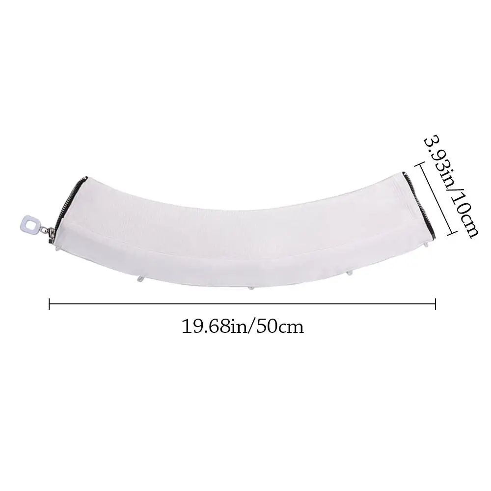 С застежкой-молнией накладной воротник моющийся с защитой от грязи съемный