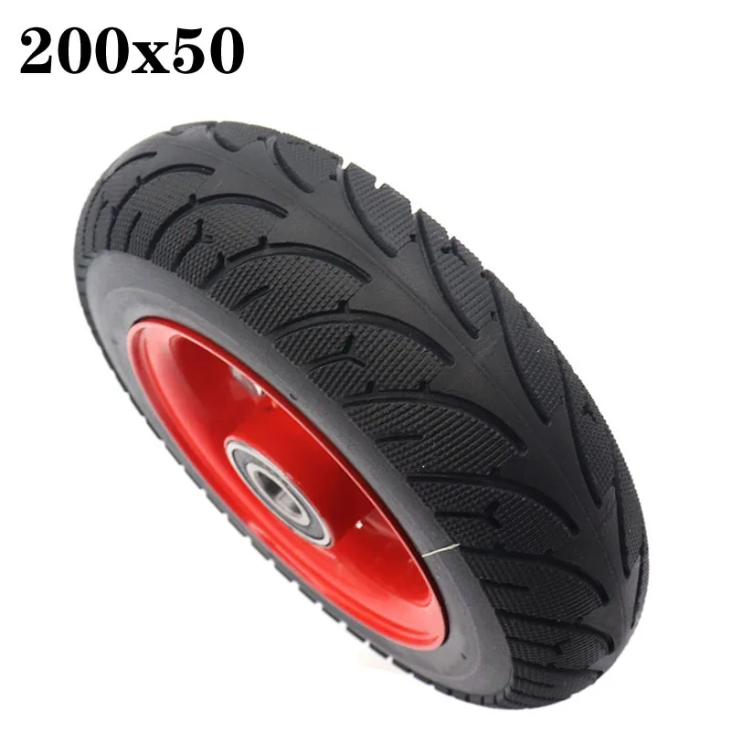 

Колесо для электрического скутера 200*50, пневматическая внутренняя трубка для электрического транспортного средства с ободом из сплава, кол...