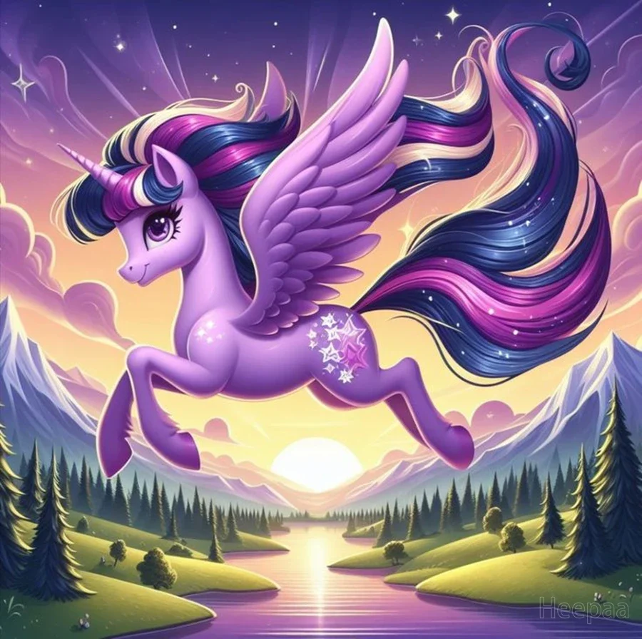 Картина из мультфильма Мой Маленький Пони