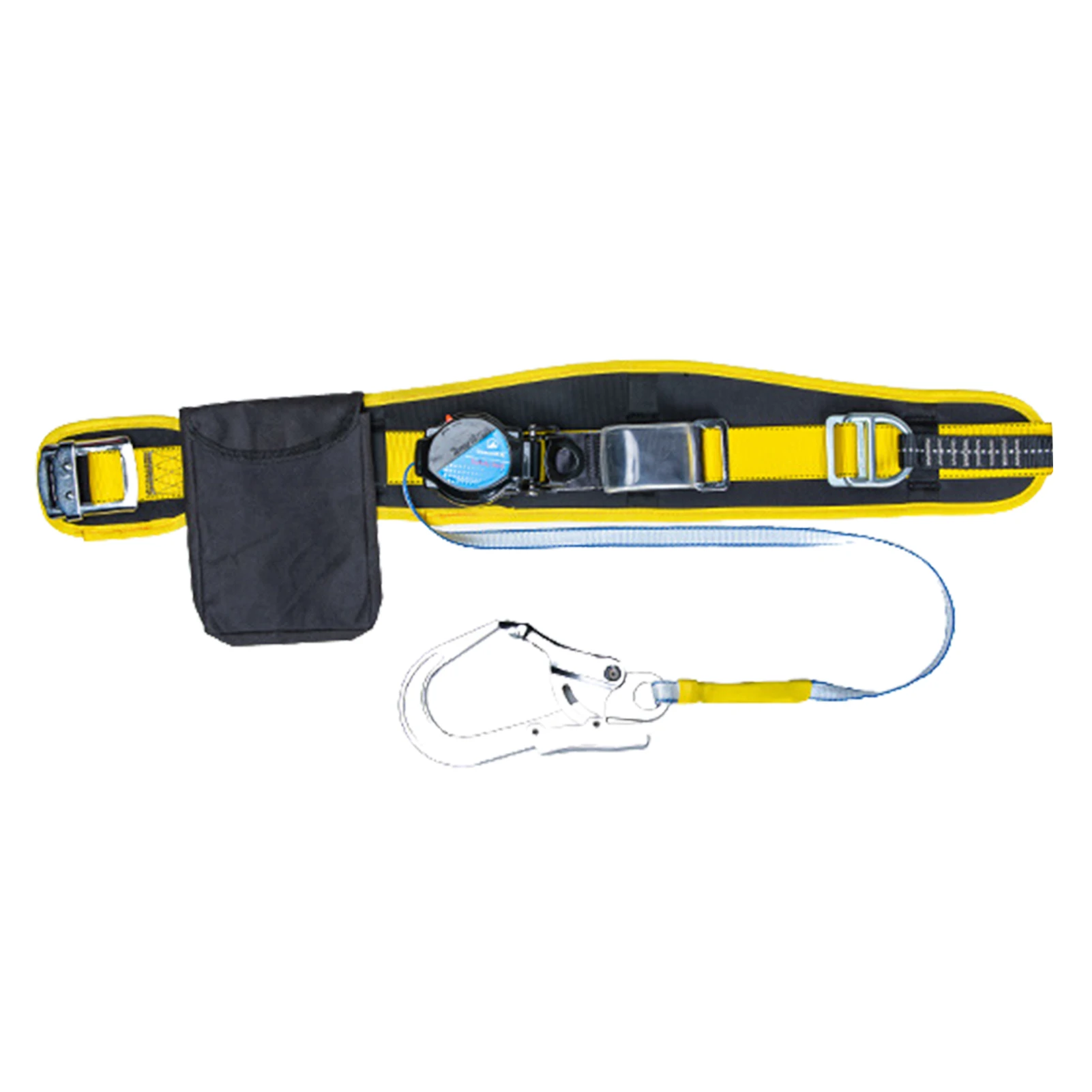 

Safety Harness Single Belt Safety Belt With Adjustable Lanyard Fall Arrest Safety Harnesses For Fire Rescuing Caving Rock