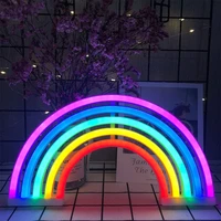 led neon room decoration cute romantic atmosphere home four five color wall decoration wall lamp lighting girl birthday gift