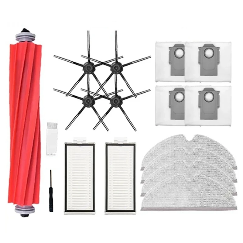 

For Roborock Q7 Q7+ Q7 Max Q7 Max+ Q7 Plus Q7 Max Plus T8 Robot Vacuum Cleaner Kit Main Side Brush Hepa Filter Mop Cloth