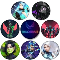 valorant icons brooch pin badge accessories for clothes backpack decoration gift