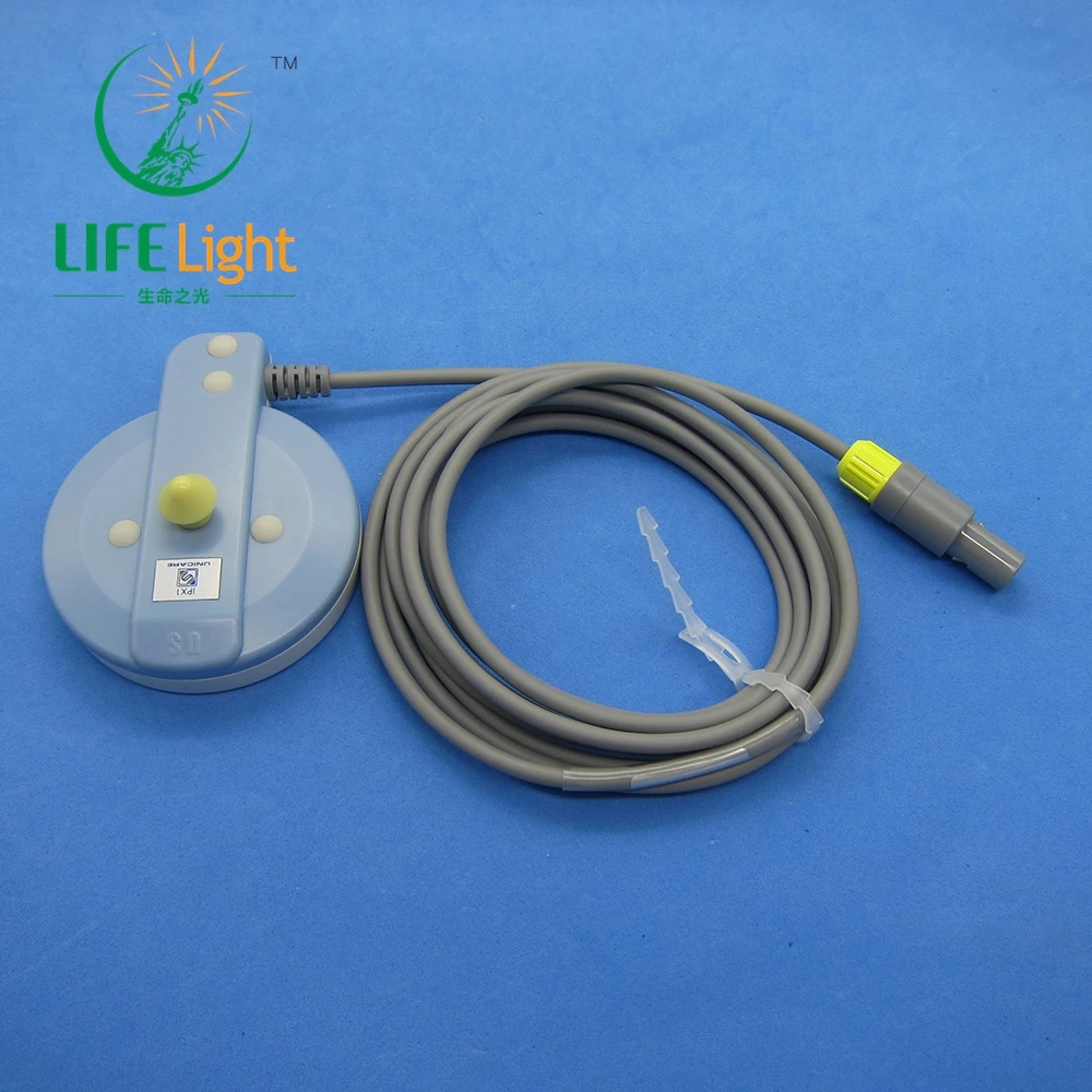 Фото Совместим с unicare MCF-21B/21G, многоразовым ультразвуковым преобразователем медицинского плода, датчиком US FHR, для медицинского монитора плода №1