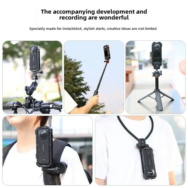 PXSW Металлическая клетка для Insta360 X4