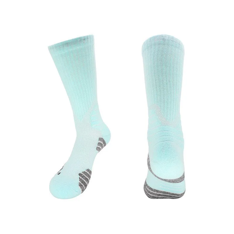 Basketball Ball Cylinder Basketball Socks Male Sports Socks Antiskid Breathable High End Of Actual Combat Towel For Cotton Socks