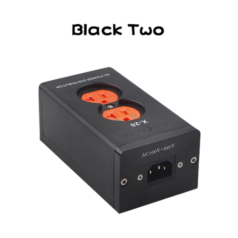 Удлинитель HIFI США 2 розетки/4 розетки/6 розетки из красной меди для силовых кабелей