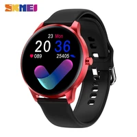 skmei outdoor sprot bluetooth smartwatch men heart rate fitness tracker ip68 waterproof music smart watch for android ios