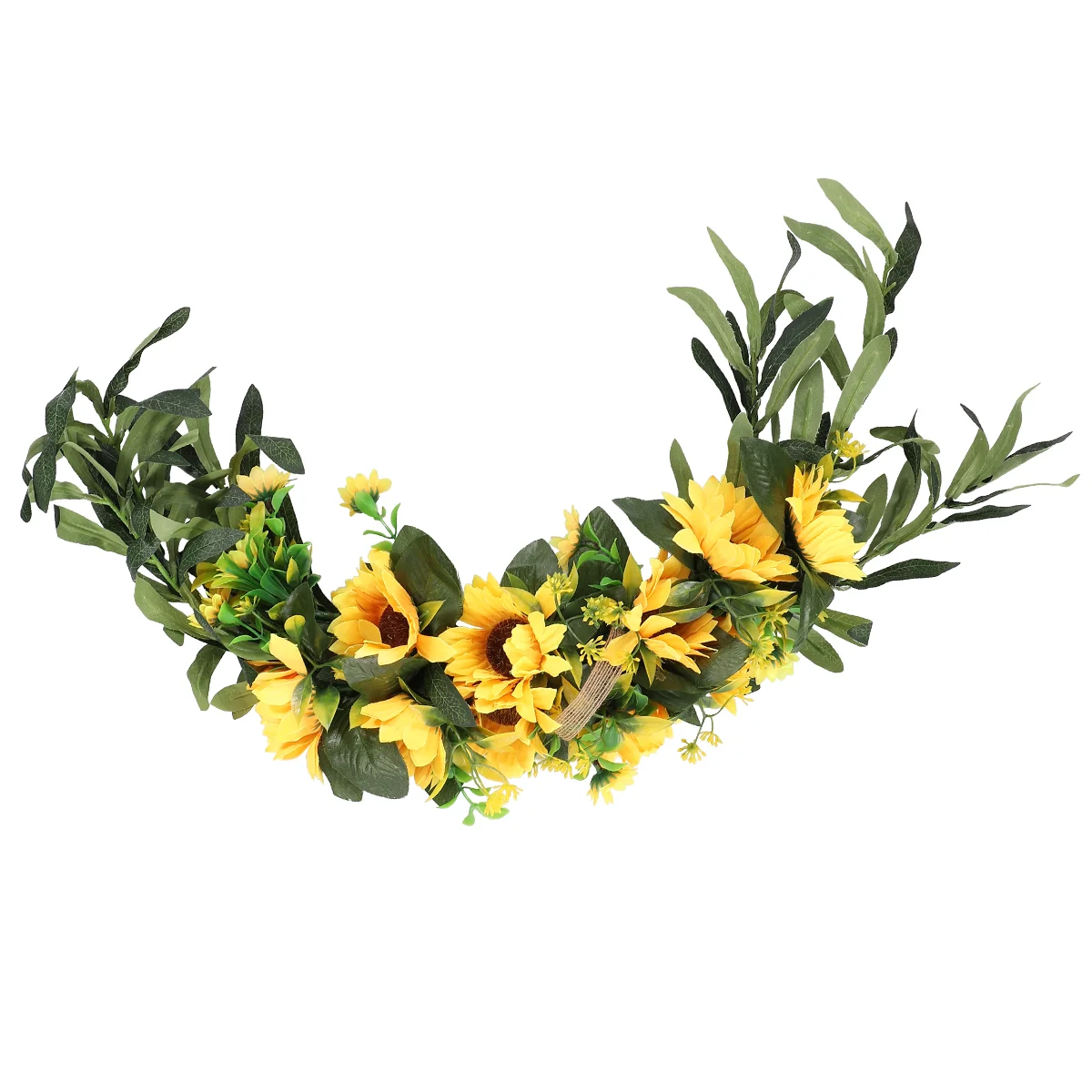 

Decoration Home Sunflower Door Decorate Sunflower Wreath Sunflower Garland Hanging Banquet
