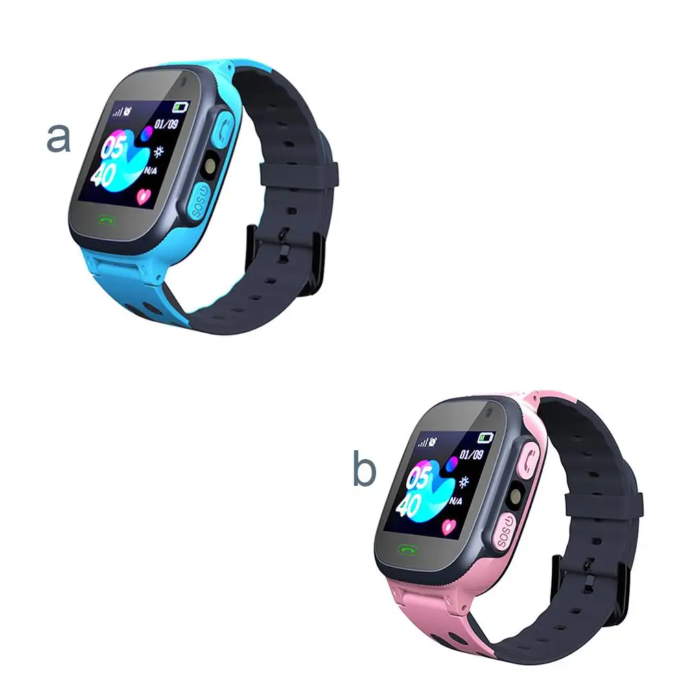 

Детские умные часы с камерой, часы с функцией вызова, LBS трекер, будильник, умные часы, удаленный мониторинг для мальчиков, подарок на день рождения, синий цвет