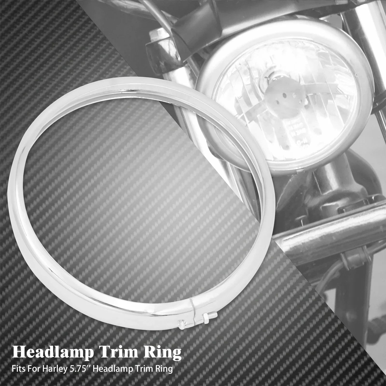 

Накладка на фару мотоцикла 5,75 дюйма для Harley Dyna Low Rider FXLR Standard FXST Softail Street Bob FXBB 114 2018-Up, накладка