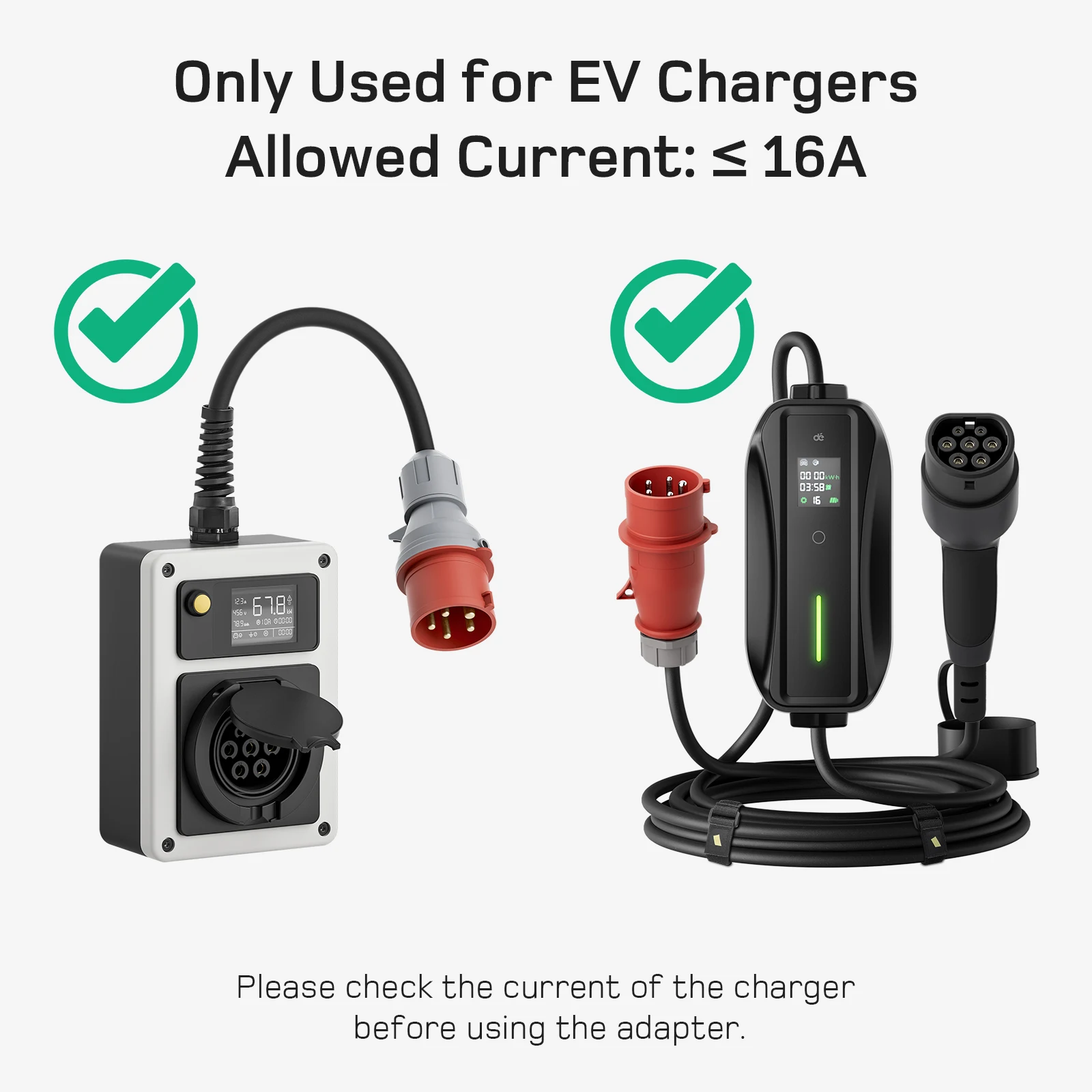 Адаптер dé CEE комбинированный 5-полюсный сильноточный адаптер с разъемом Schuko на