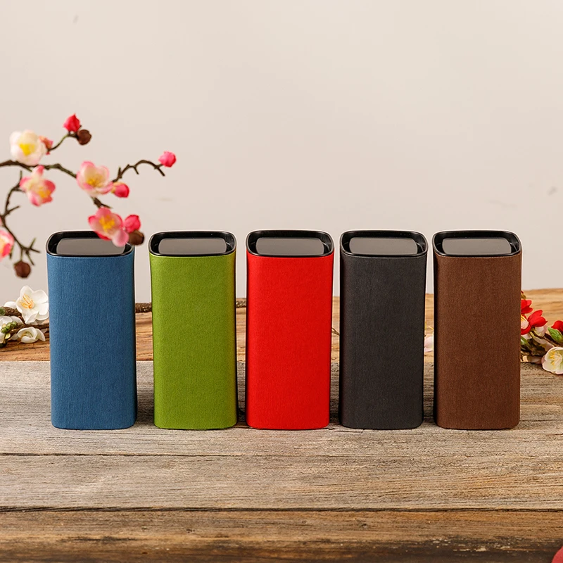 Маленькая печатная крафт-бумага квадратная картонная трубка коробка с логотипом