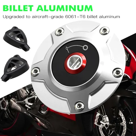 Новинка для DUCATI Diavel V4 2023, Streetfighter V2 Panigale 1199 1299 899 959, крышка топливного бензобака с ЧПУ для мотоцикла с ключом, крышка Airbox