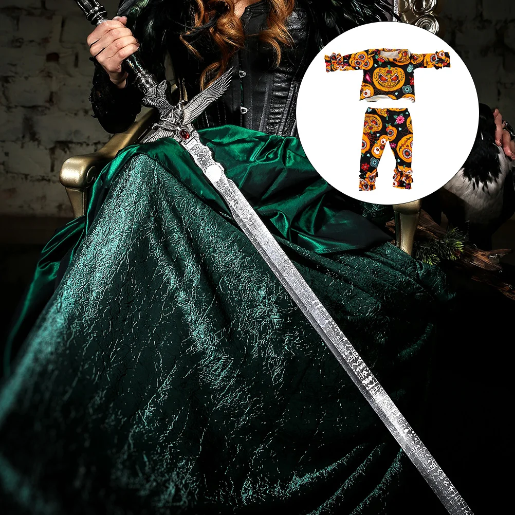 

Halloween Clothes Outfits Girls 18 Inch Babydoll American Pumpkin Adorable Decorative