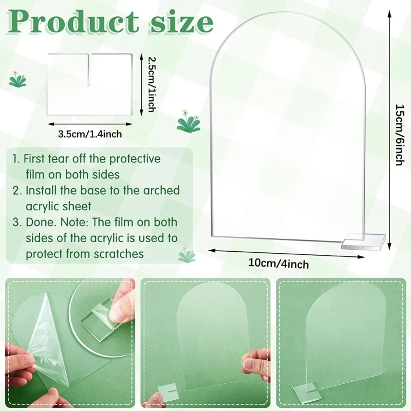 20 шт. акриловые вывески настольные пластины для свадебного стола украшения