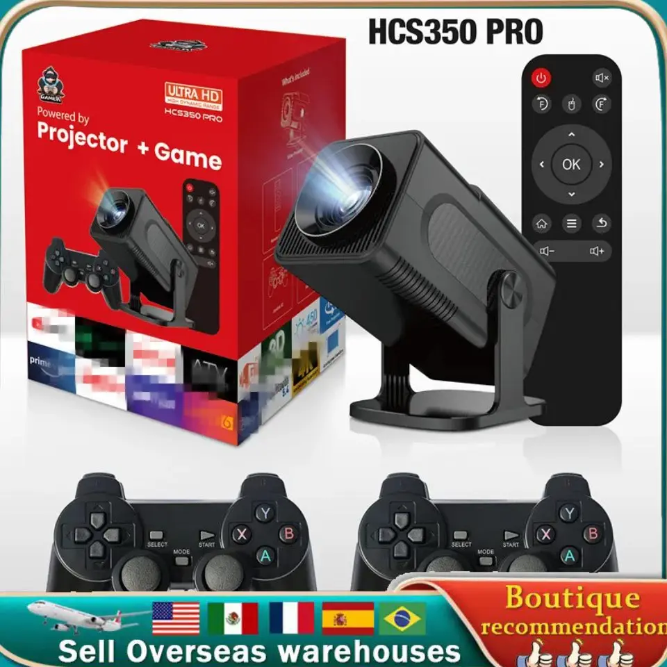 Проект HCS350 Pro Четырехъядерный ARM Cortex-A53 Ретро игровые консоли Система Android12 WIFI